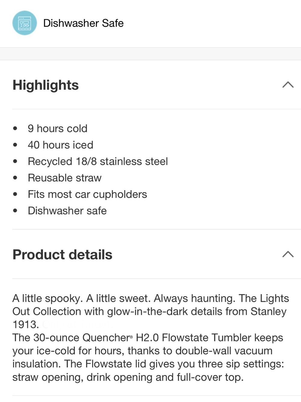 Stanley H2.0 Flowstate Tumbler Sweetheart Skulls Limited Edition Halloween 2026 - Picture 7 of 8
